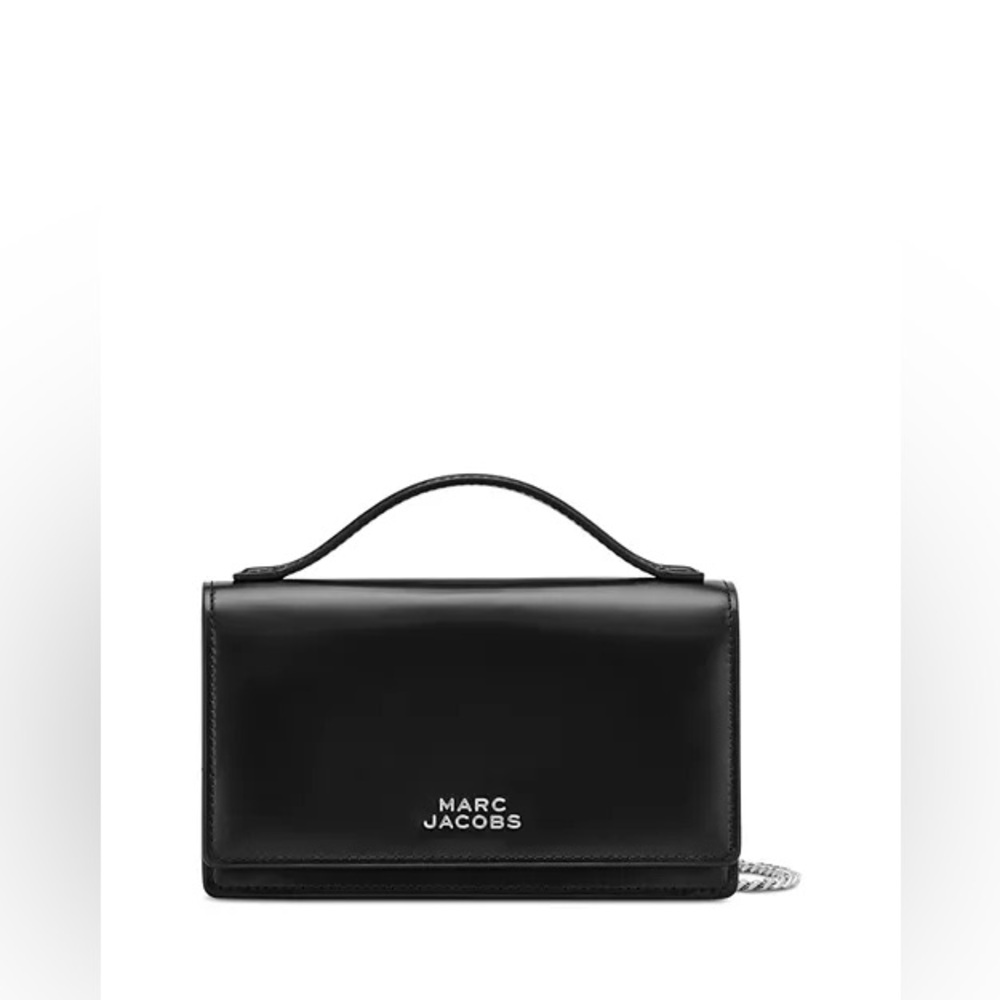 Marc Jacobs The Glam Mirror Mini Leather Crossbody Bag